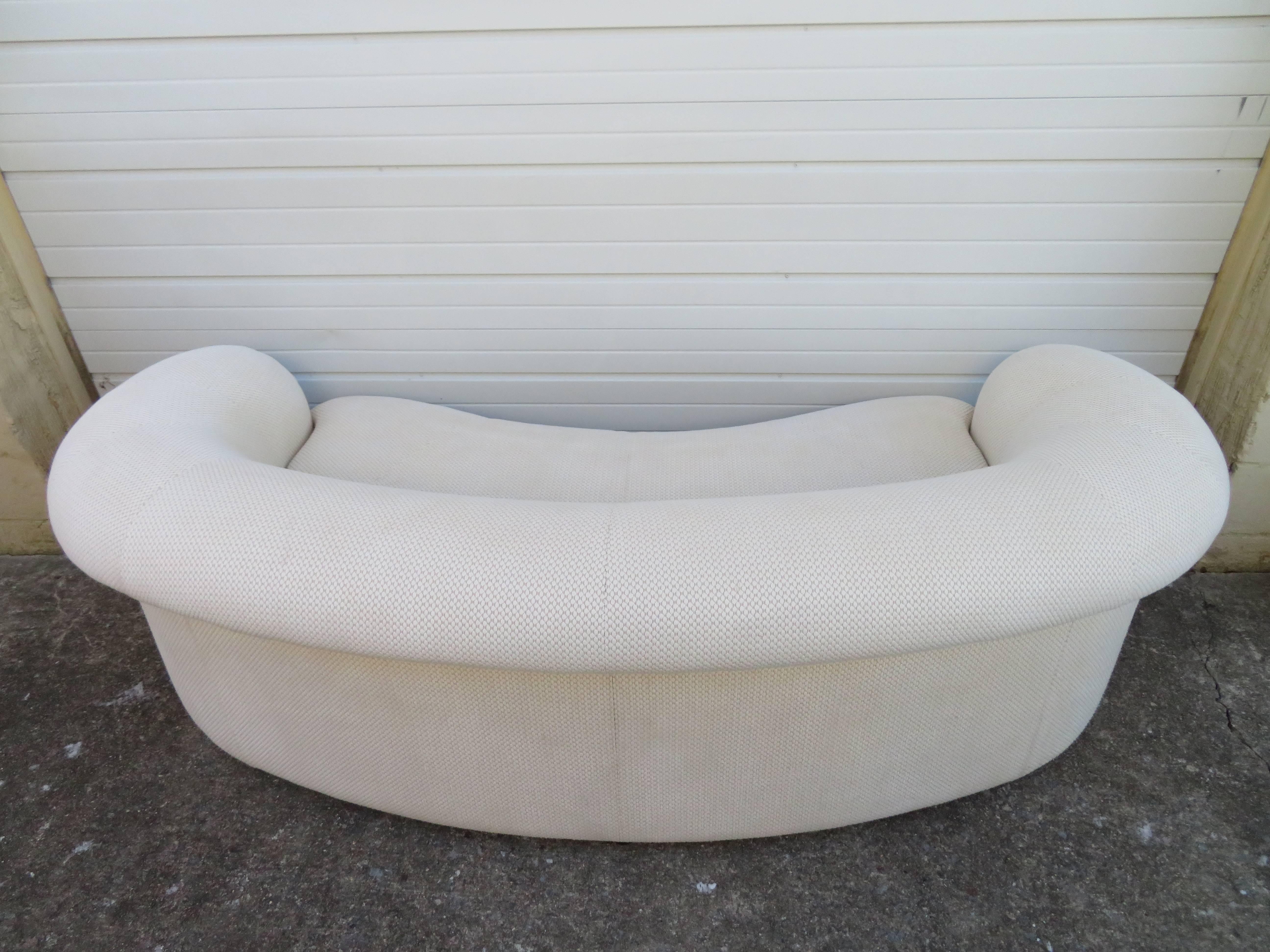 kidney shaped sofa for sale