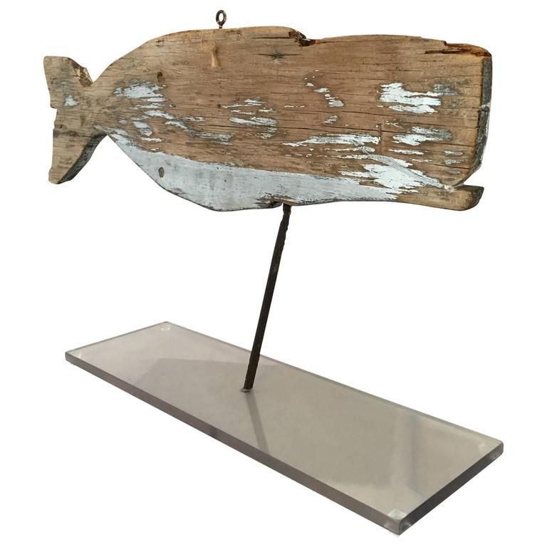 Nantucket Whale Sculpture at 1stdibs