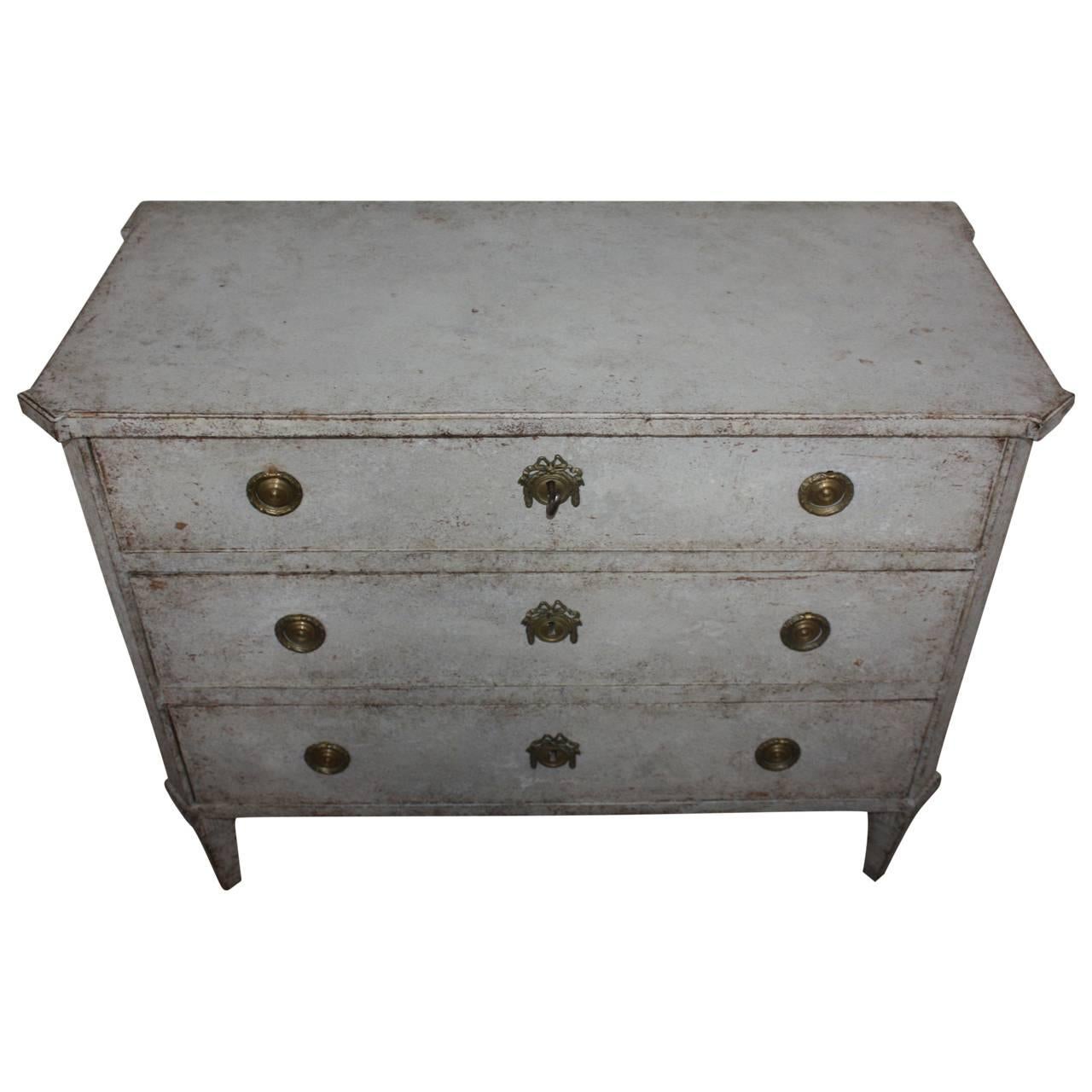 Gustavian Early 19th Century Chest of Drawers 