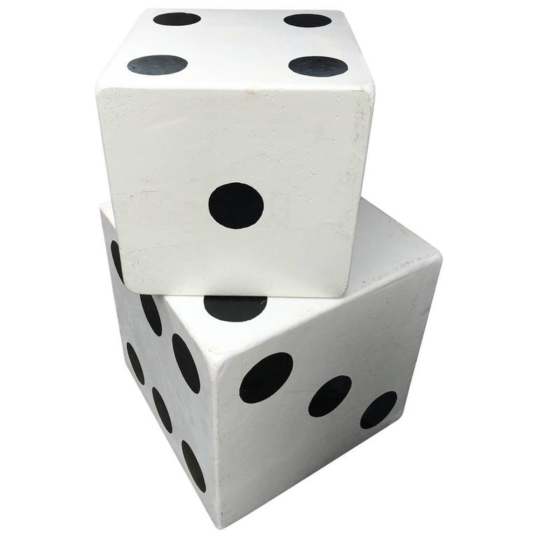 Set Of Large Dice Tail Tables Set Of Large Dice Tail Tables