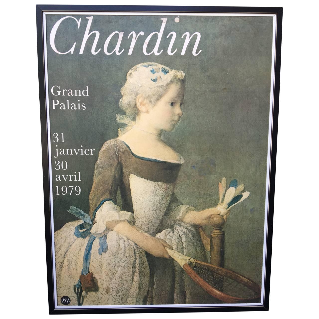 French Large Vintage Grand Palais Poster