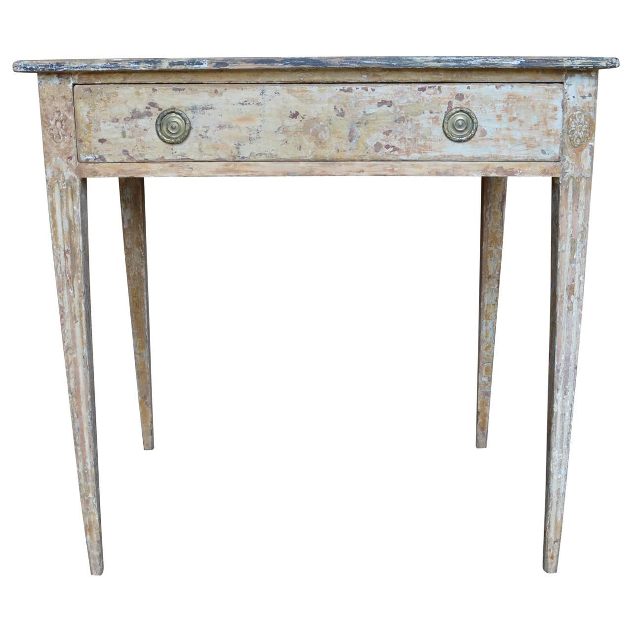Swedish Late 18th Century Gustavian End Table