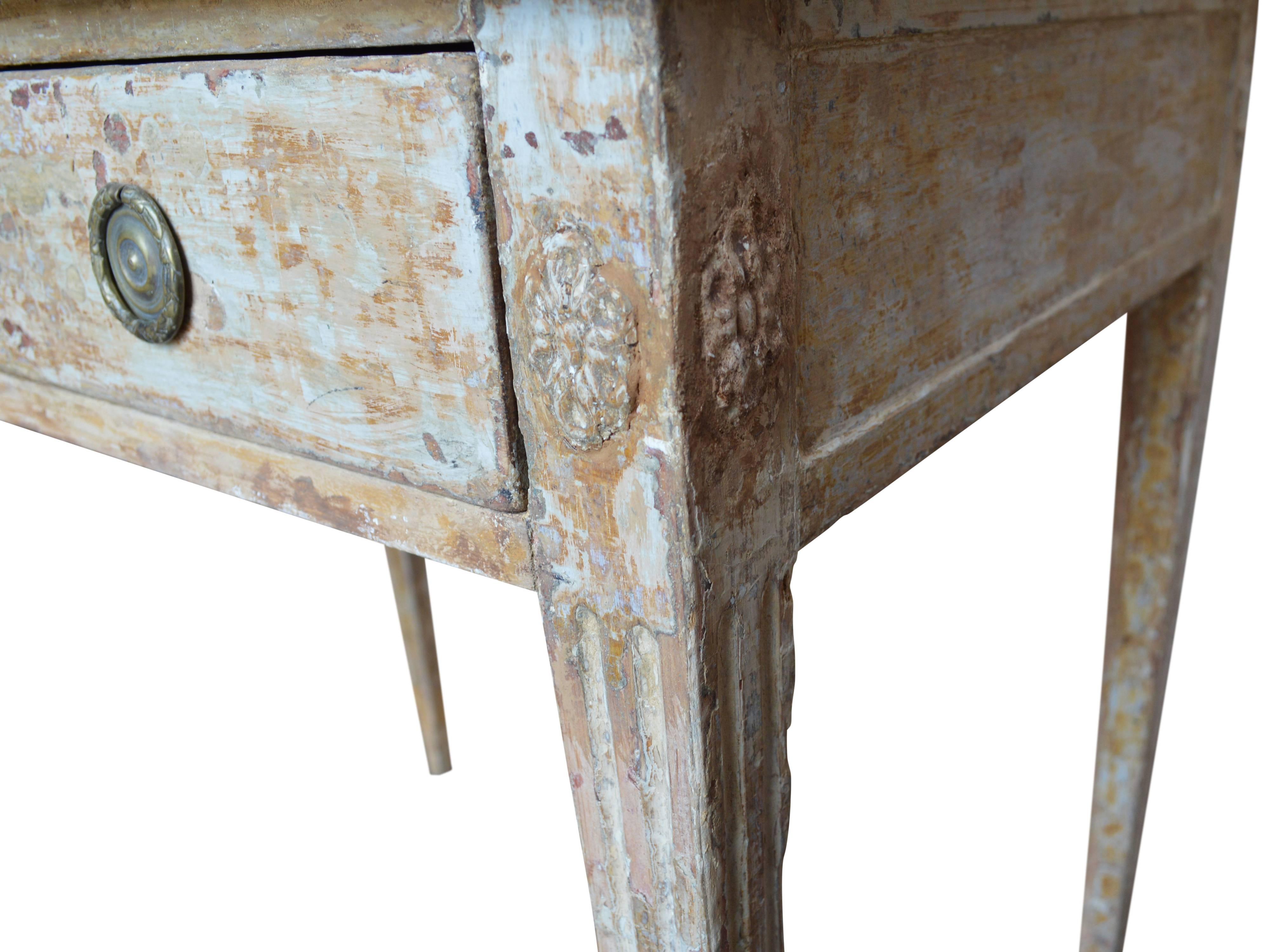 Late 18th Century Gustavian End Table 1