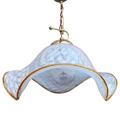 Large Murano Ceiling Pendant Light