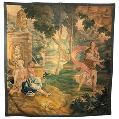 Antique Aubusson Tapestry, The Flemish Region