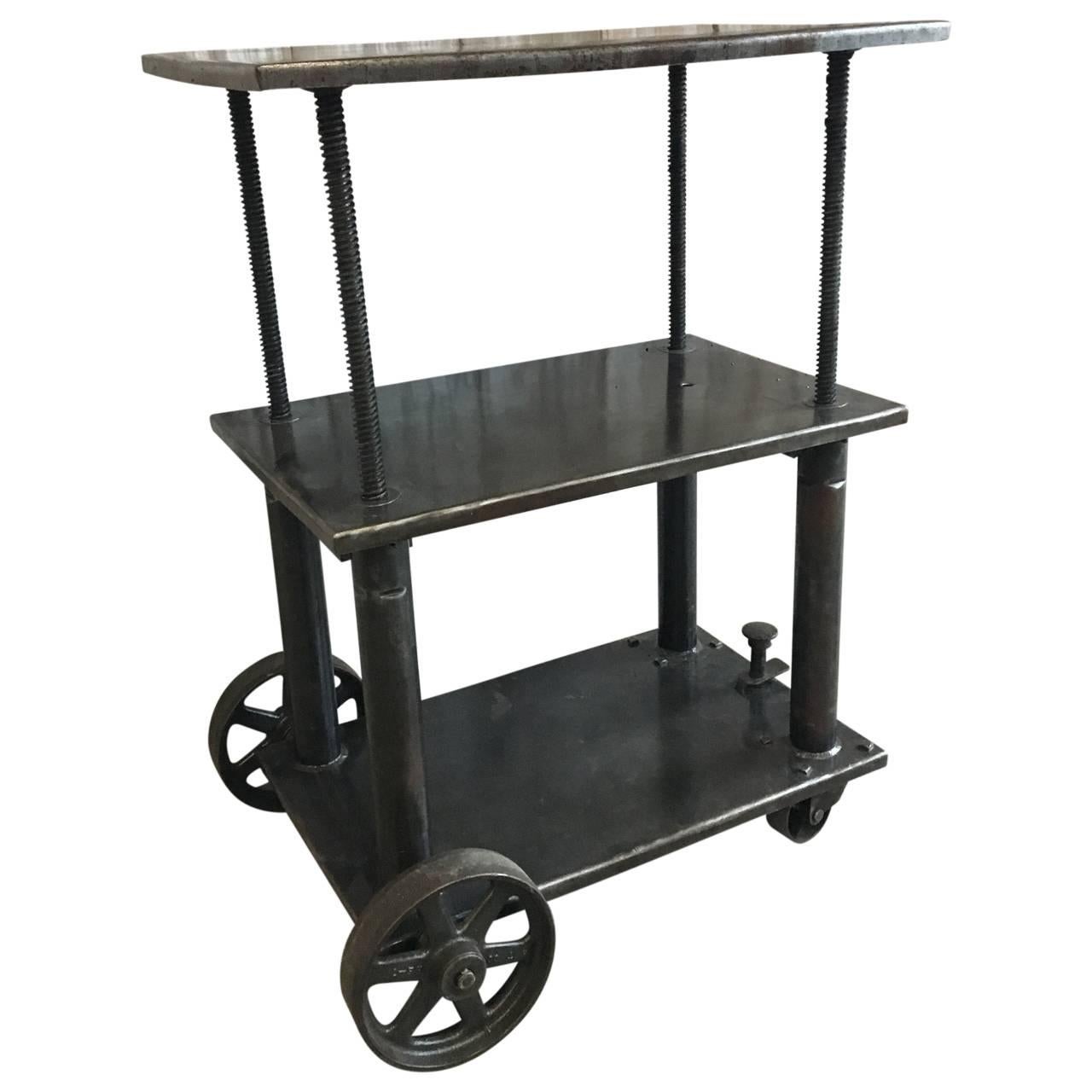 industrial bar carts