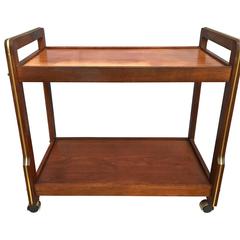Mid-Century Wooden Bar Cart 5