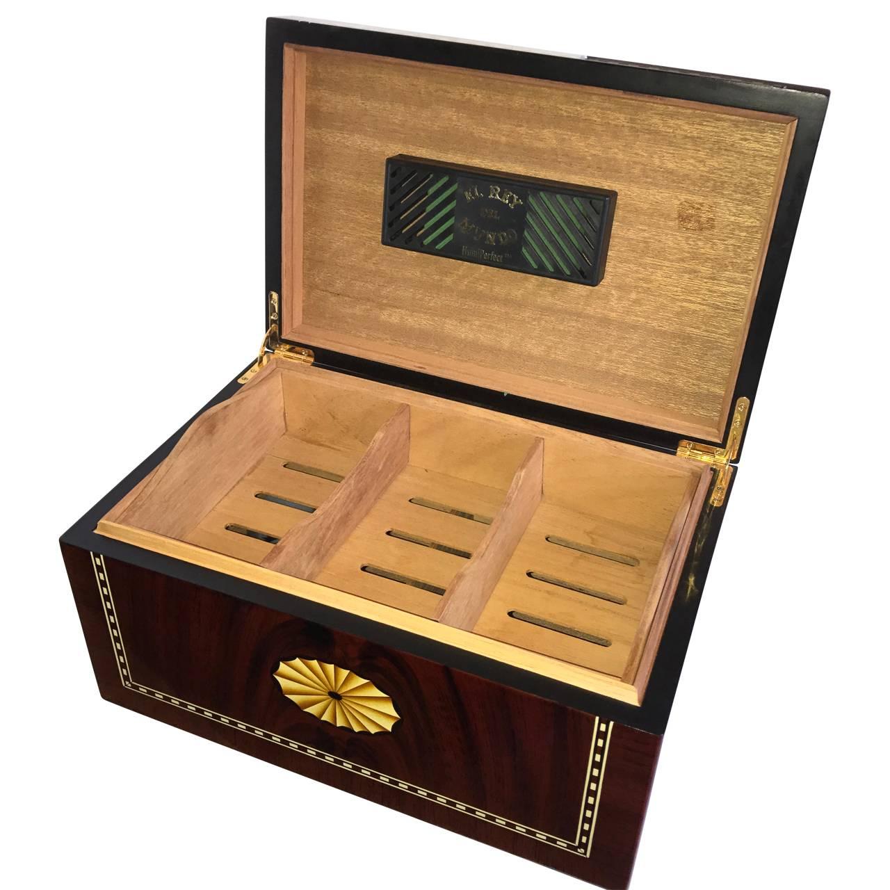 Large Empire-Style Desk-Top Humidore