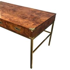 Vintage Campaign Desk by Bernhardt