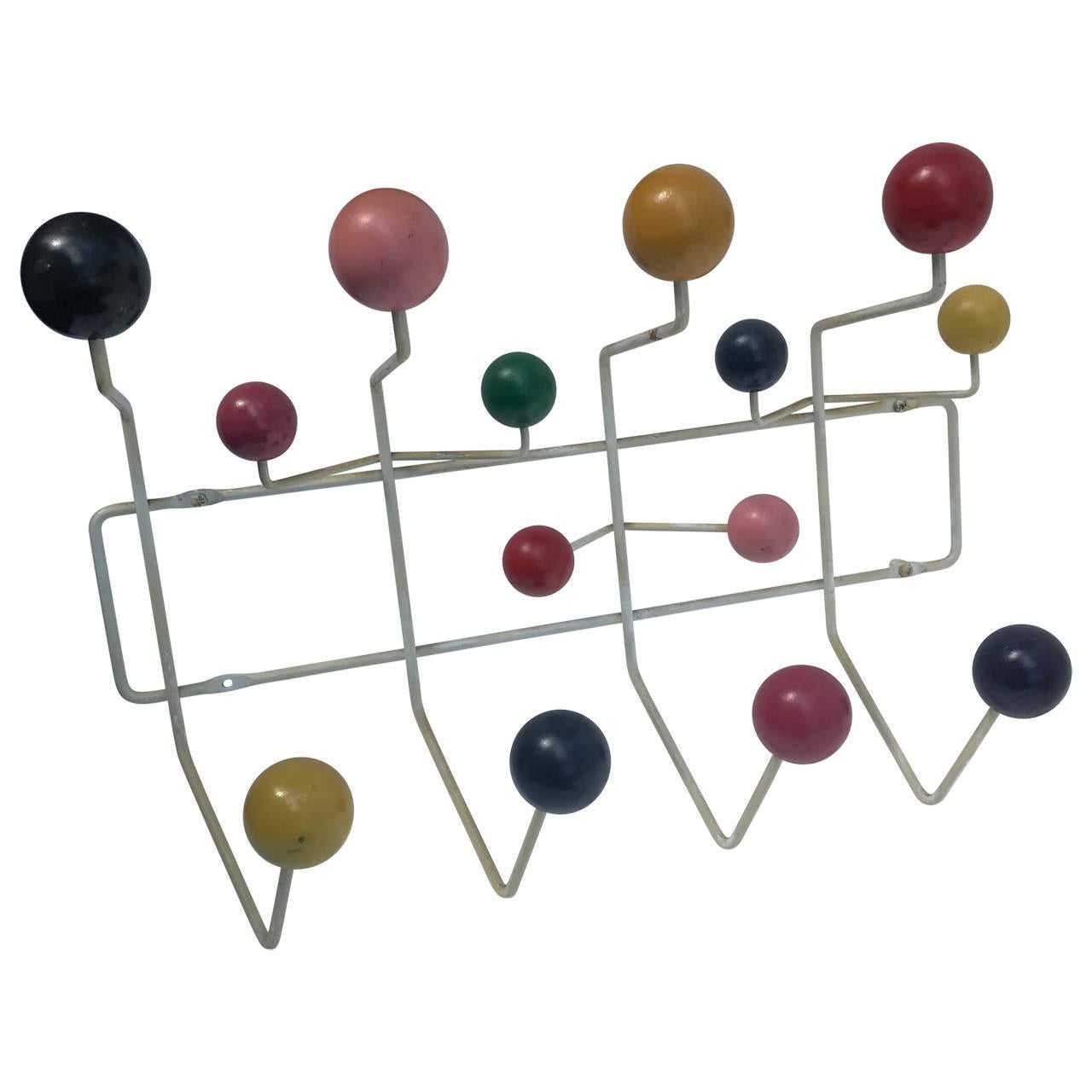 Mid-Century Modern Pair of Eames Hang-it-all Coat Hangers