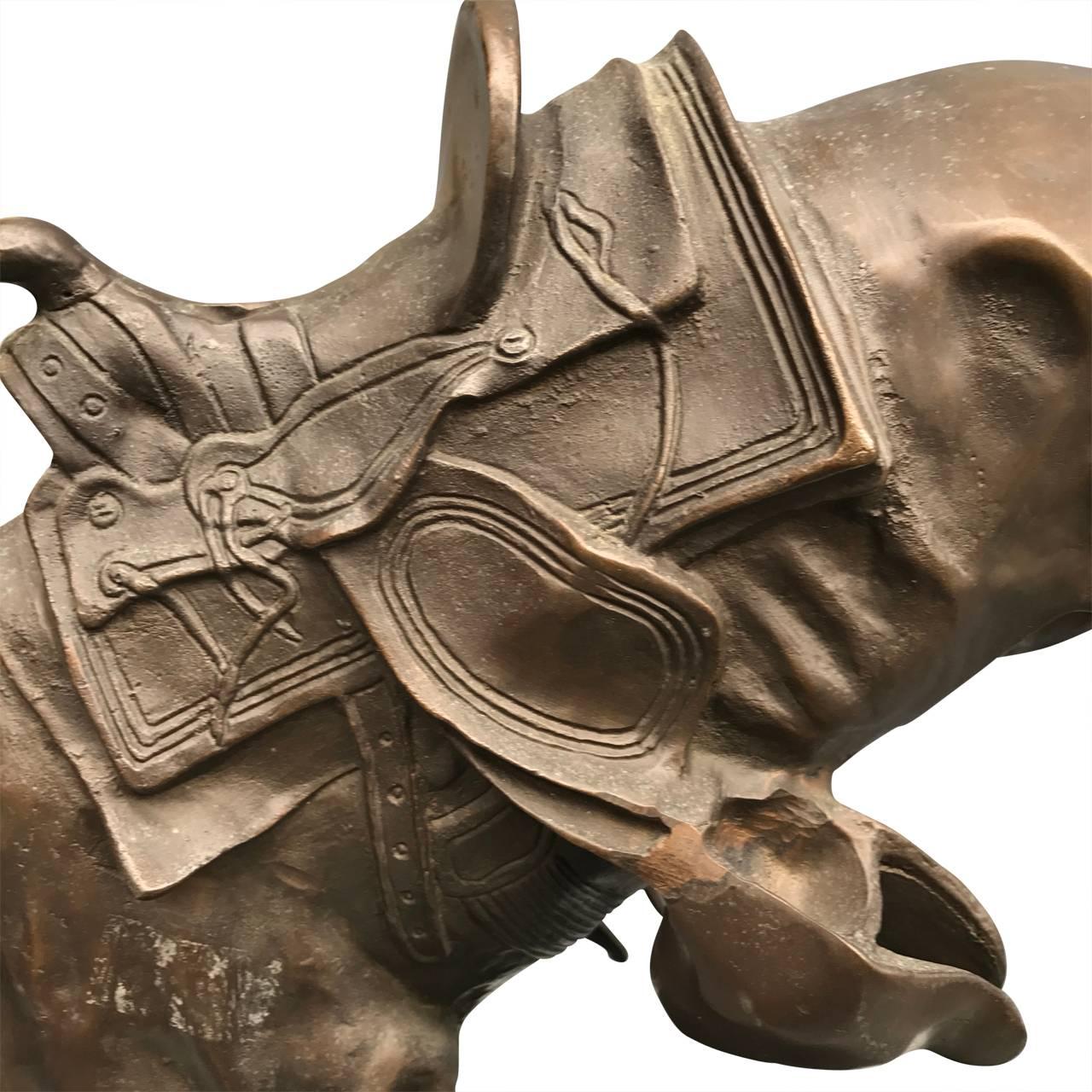 cowboy bronze sculpture