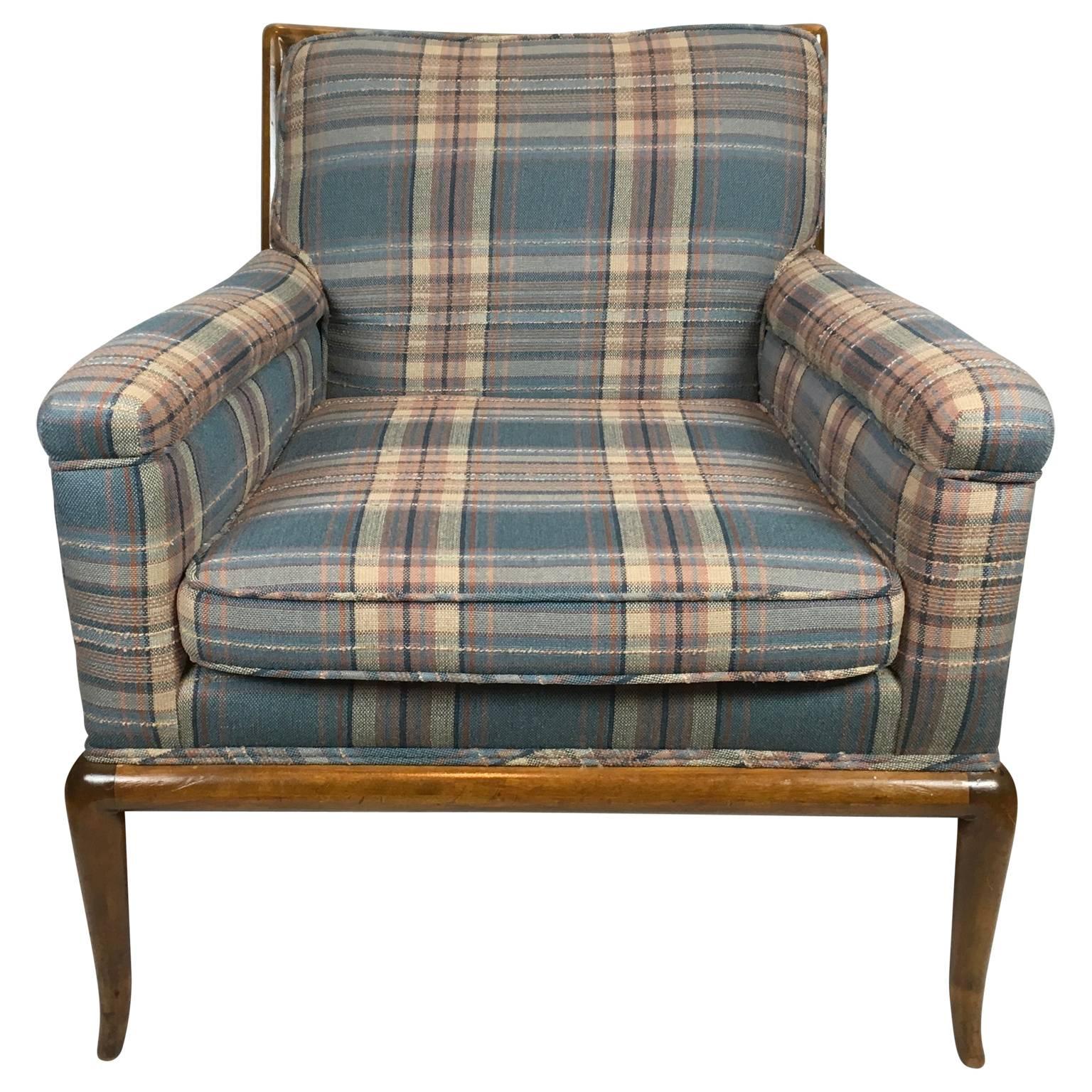 Mid-Century Modern T.H. Robsjohn-Gibbings Lounge Chair for Widdicomb
