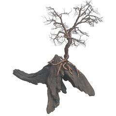 Steel Wire Tree Sculpture and Centerpiece 9