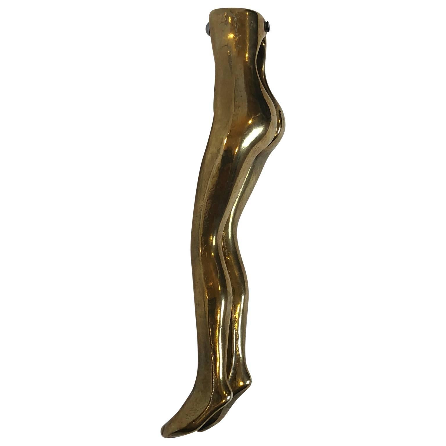 20th Century Italian Art Deco Brass Nutcracker