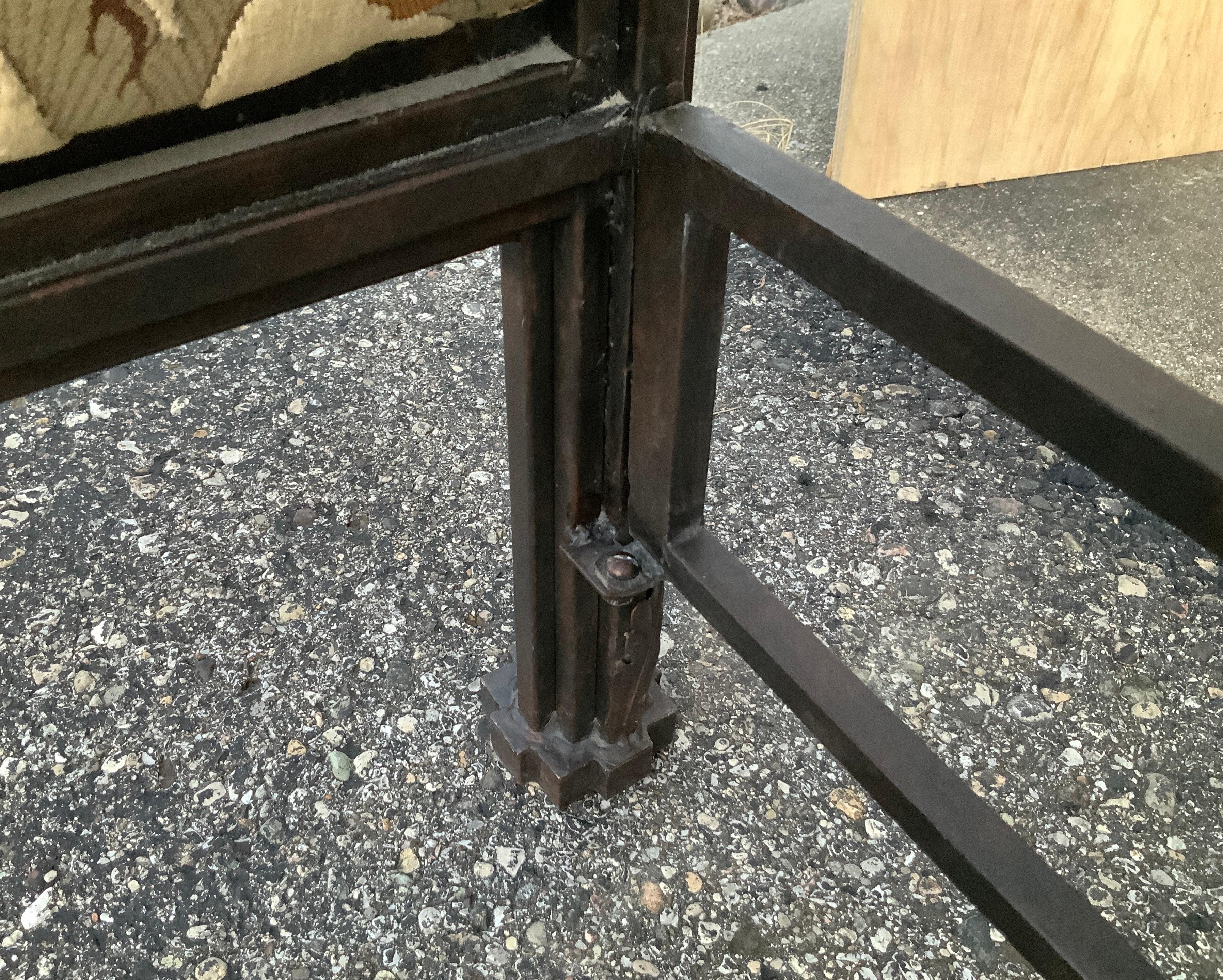 Incredible Phyllis Morris Custom Wrought Iron Canopy Bed XL King 8