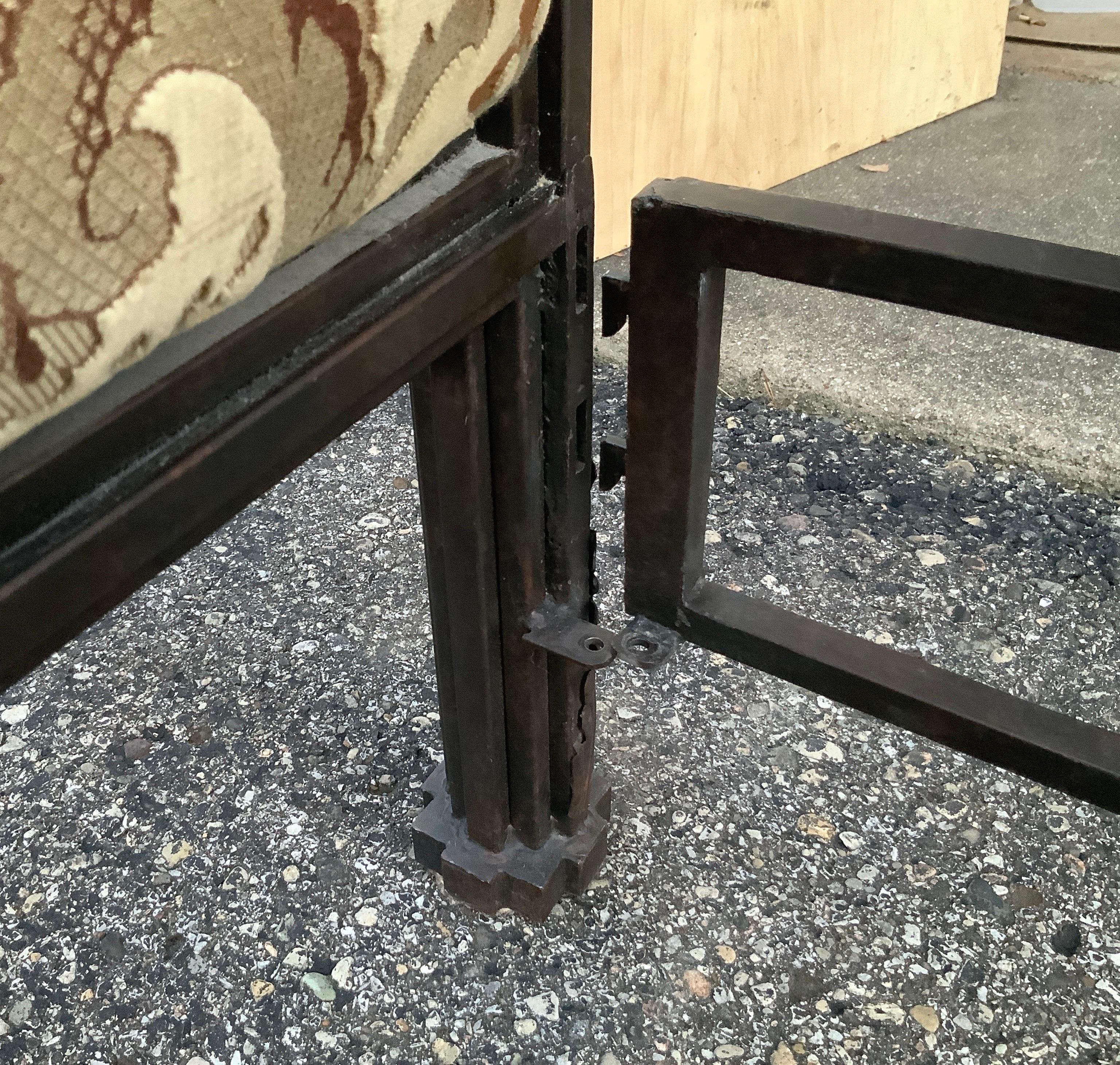 Incredible Phyllis Morris Custom Wrought Iron Canopy Bed XL King 9