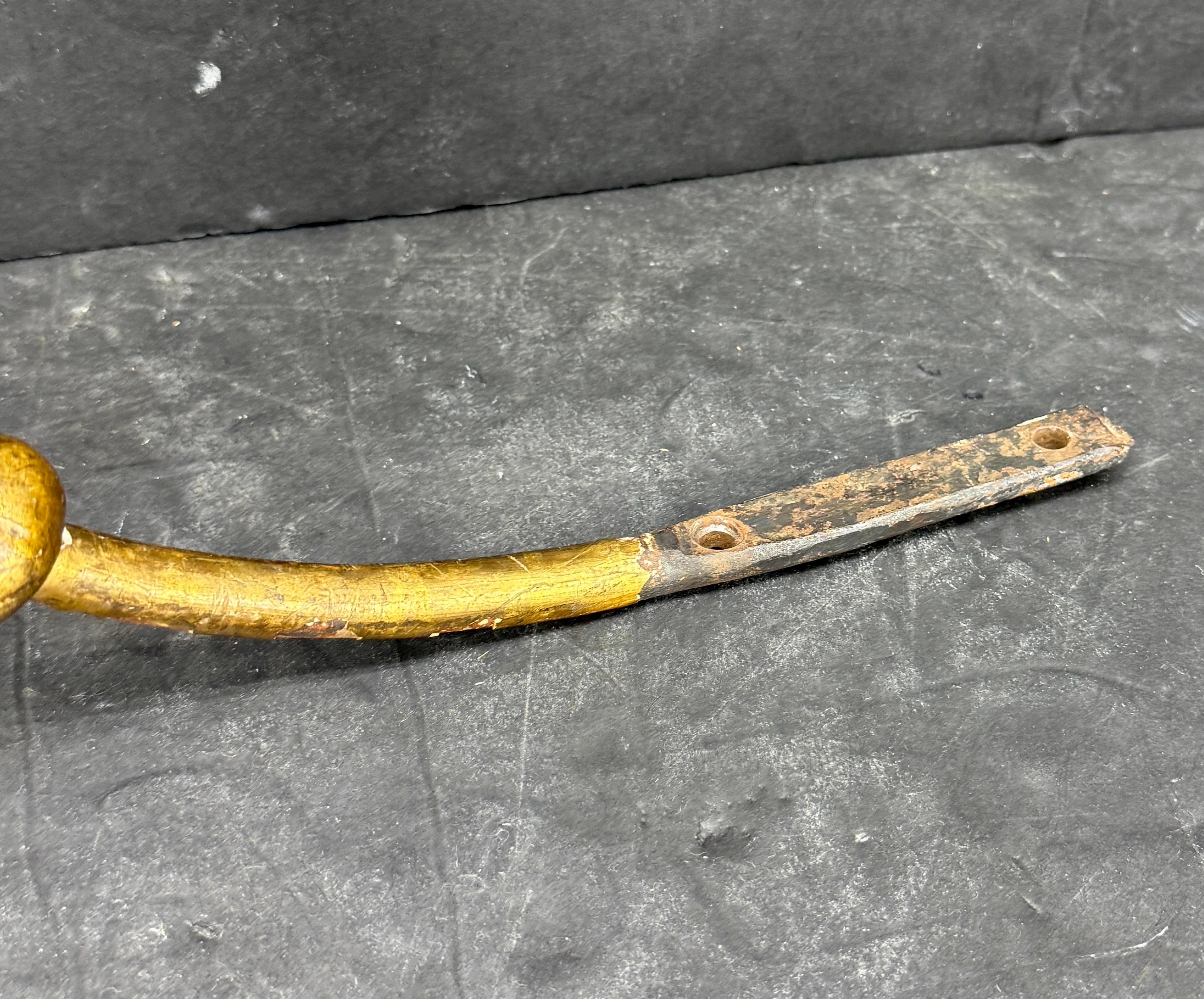 19th Century Gilt Metal Fragment Architectural Sculpture, France For Sale 2