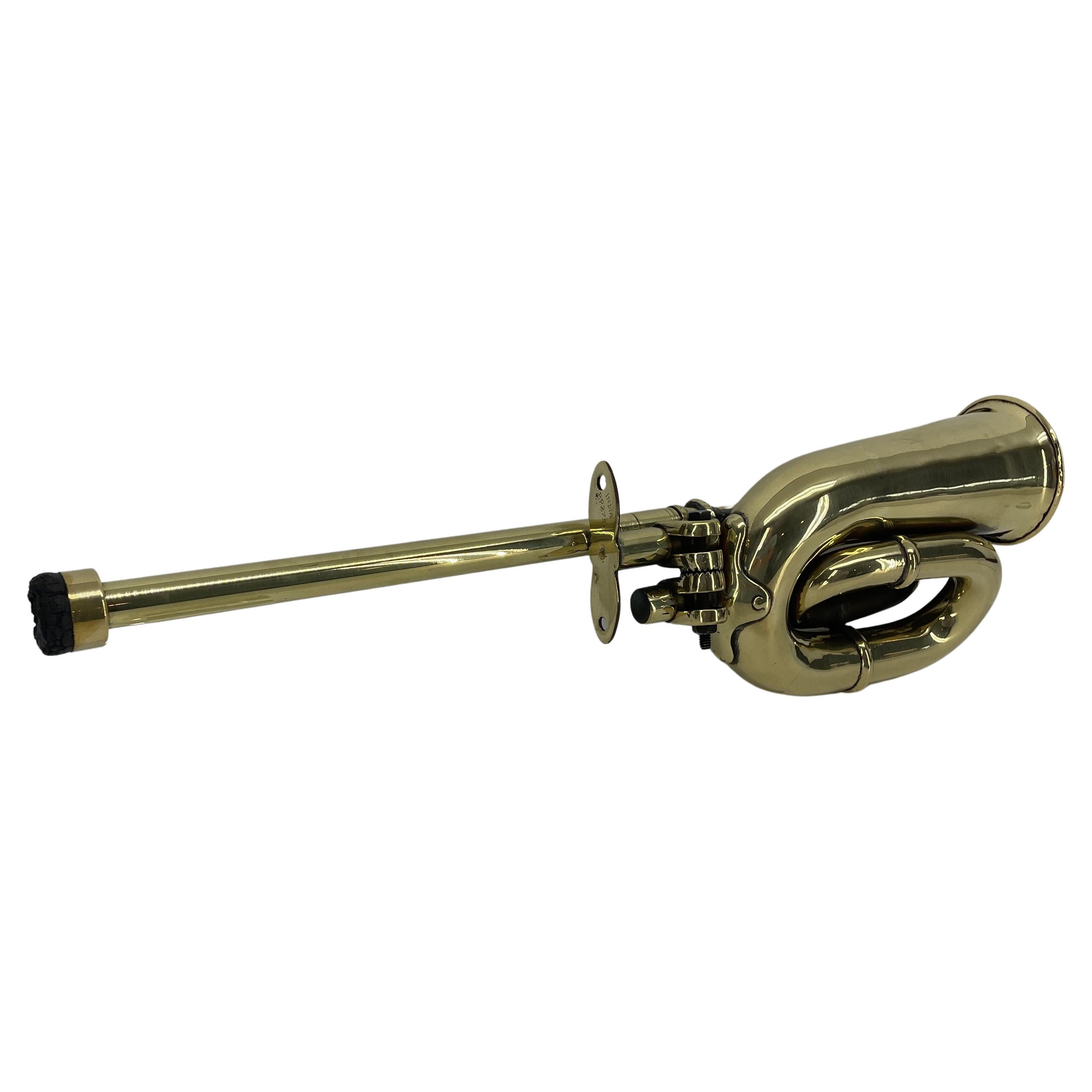 vintage brass car horn