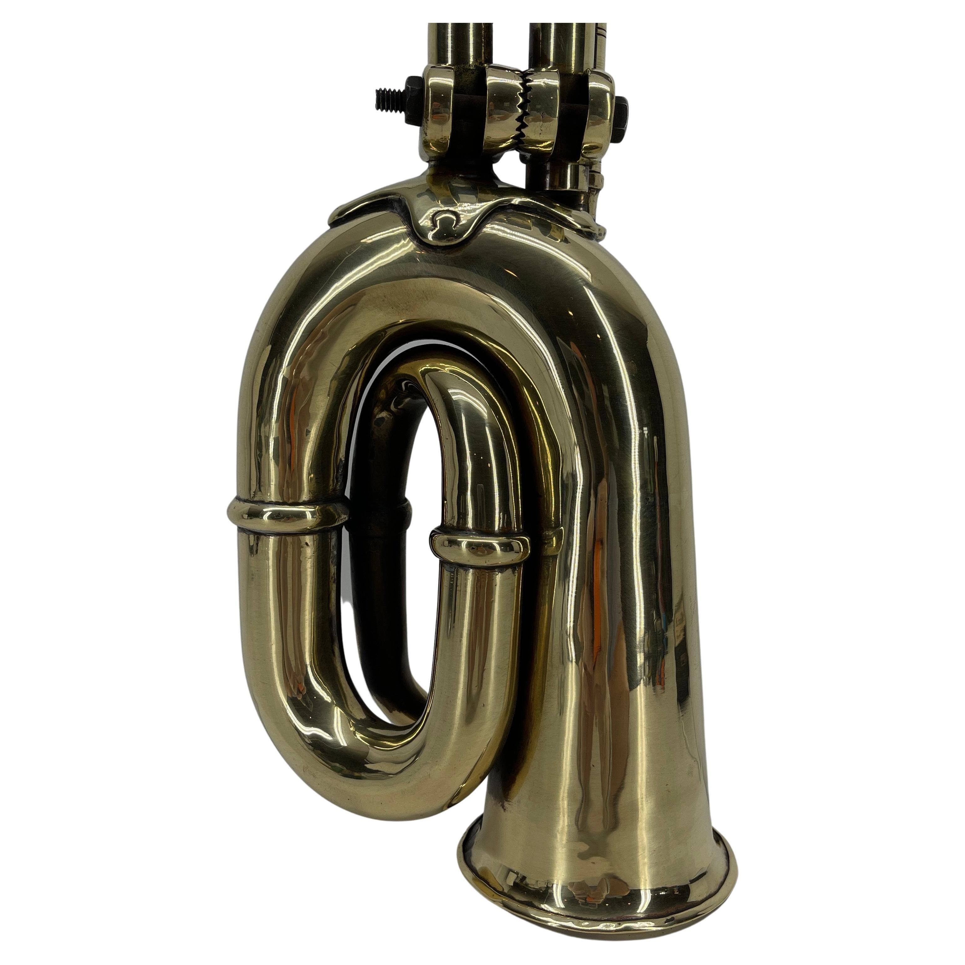 vintage brass car horn