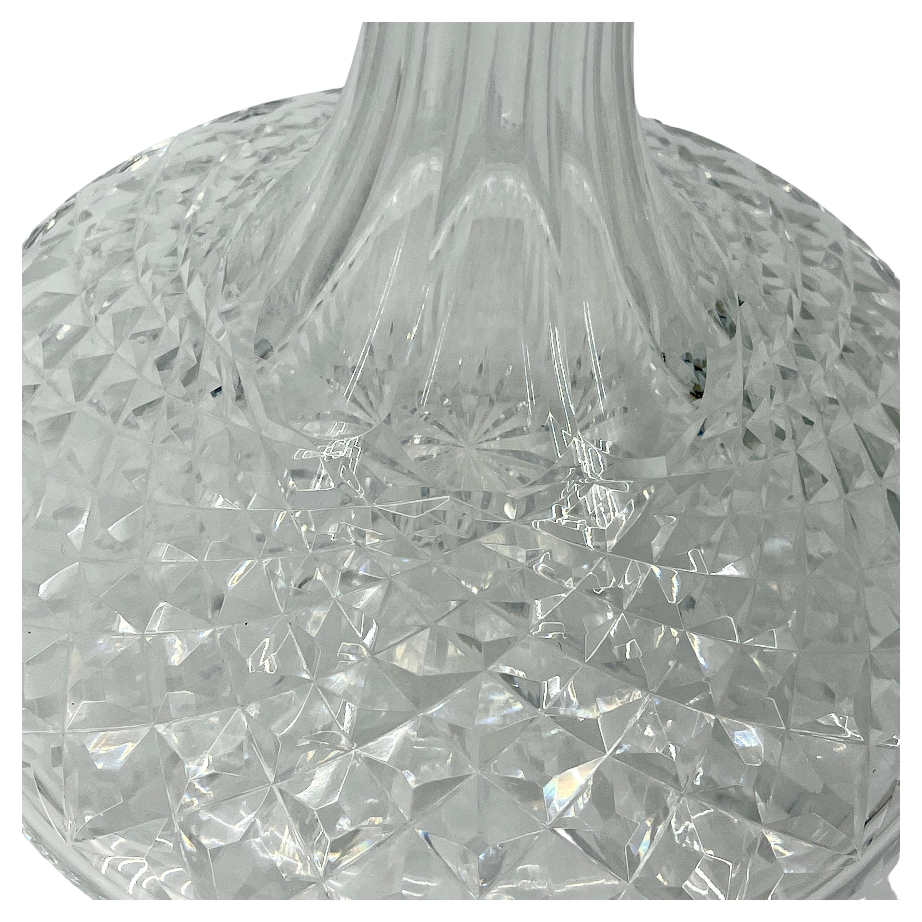 Early 20th Century Cut Crystal Decanter 3