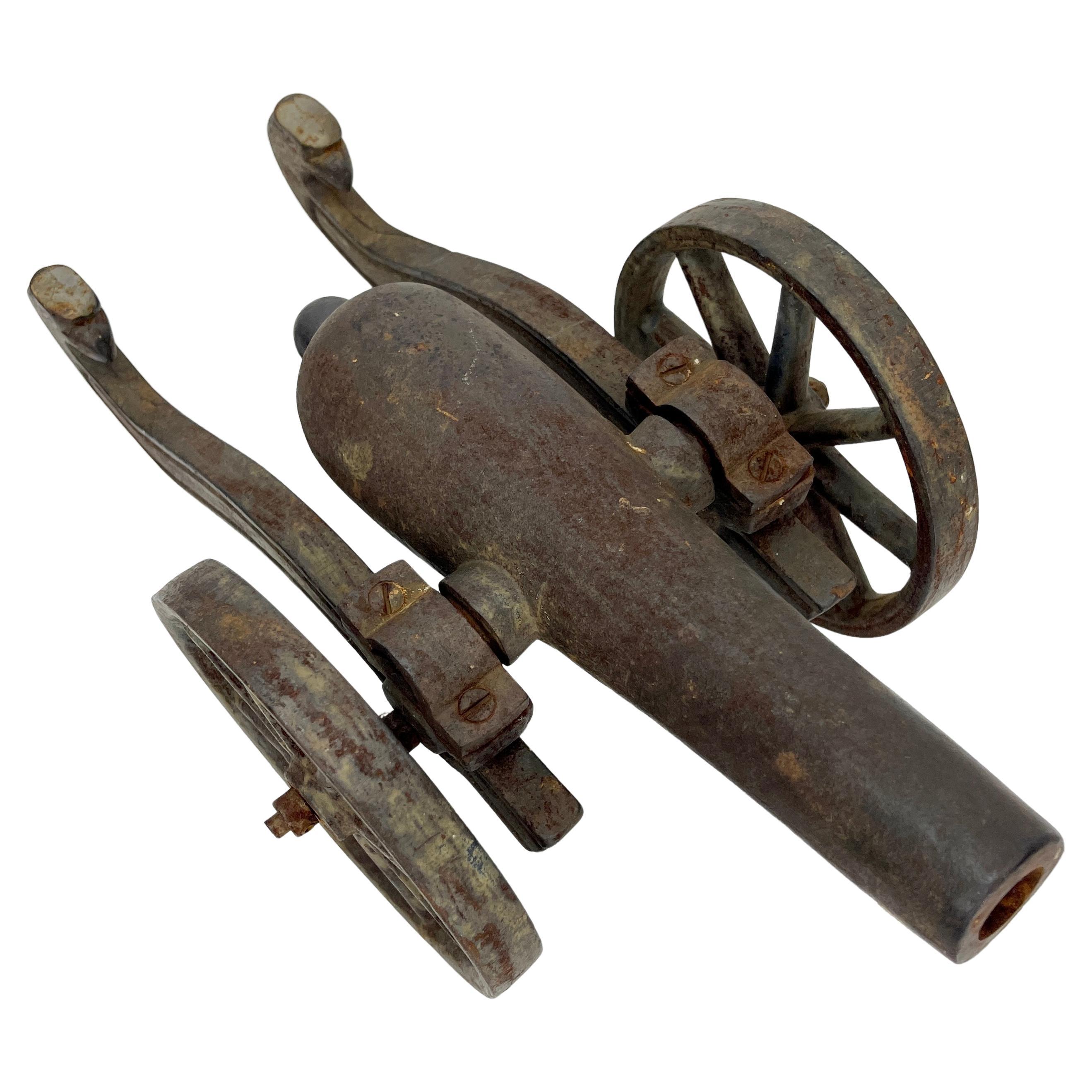 antique cast iron cannon for sale