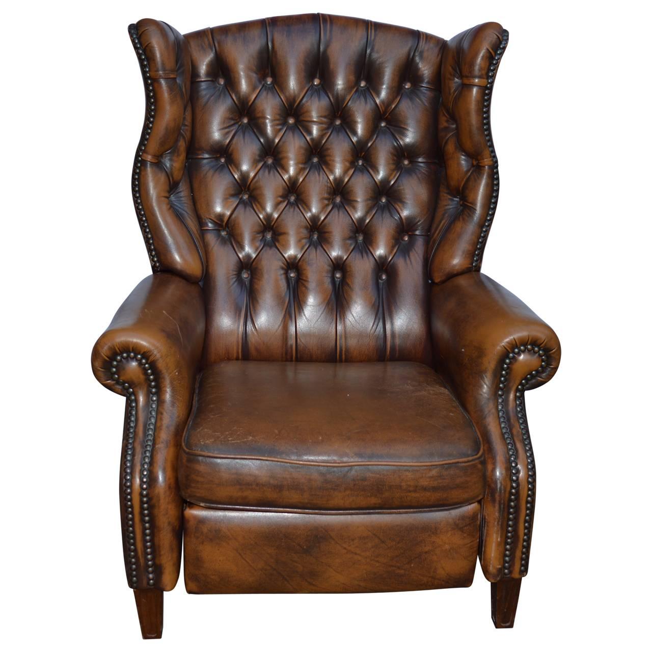 Late Button Tufted Chesterfield Wingback 2