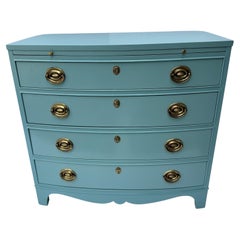 Blue Hickory Furniture Lacquered Four Drawer Bachelors Chest