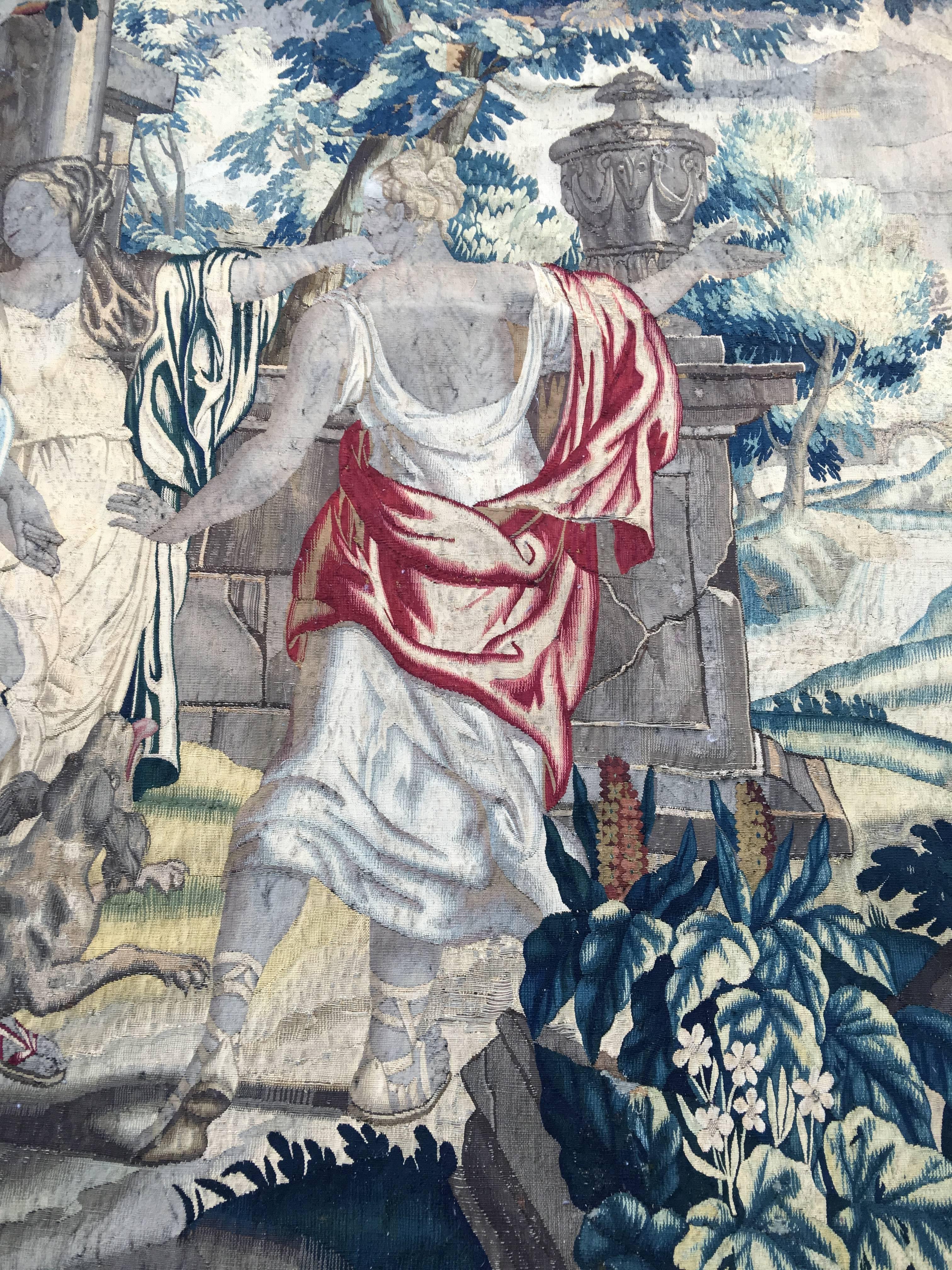 Aubusson Tapestry, French, 18th Century 2