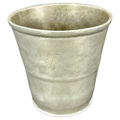 Große antike Zinntassenvase, Dänemark um 1810