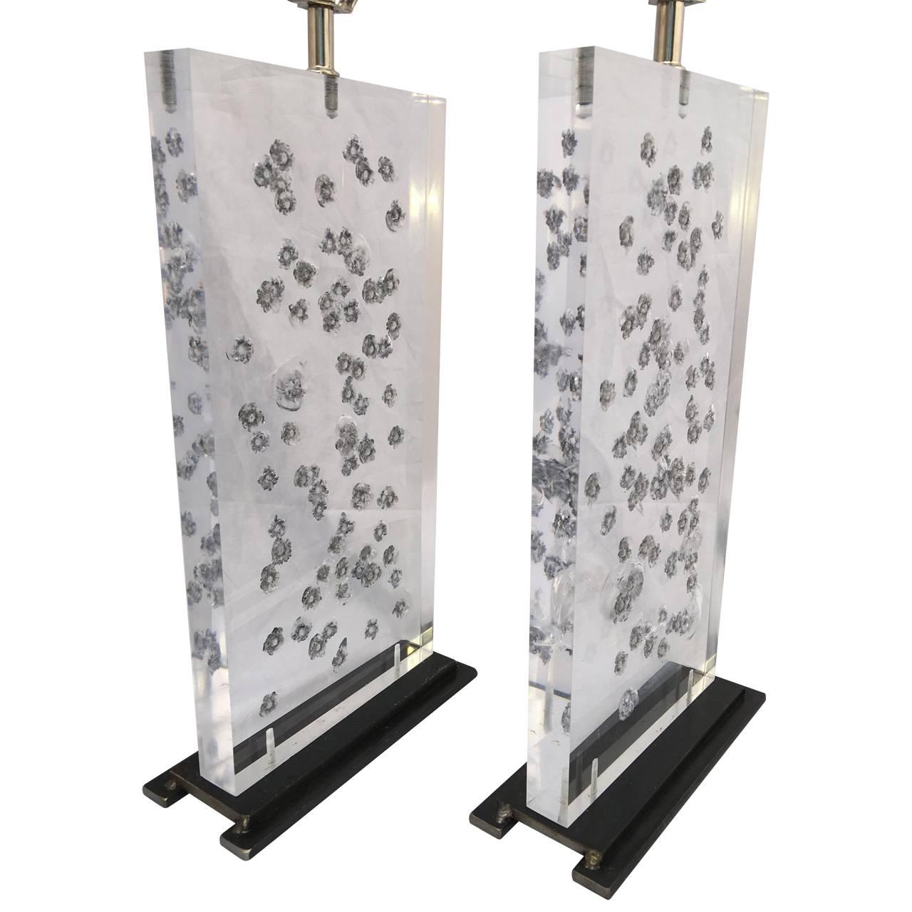 American Pair of Table Lamps