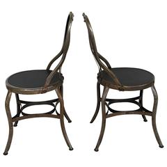 Toledo Bistro Cafe Set of Two Chairs and Table