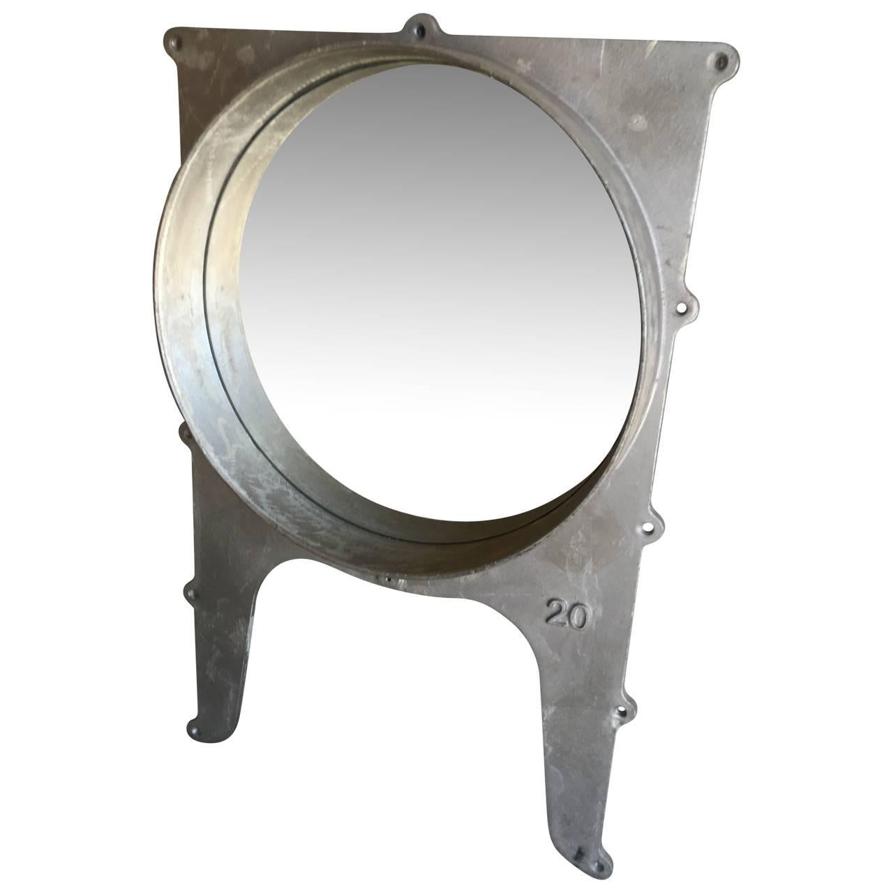 One of two pairs available.
Mirrors are made from period Industrial air vents.