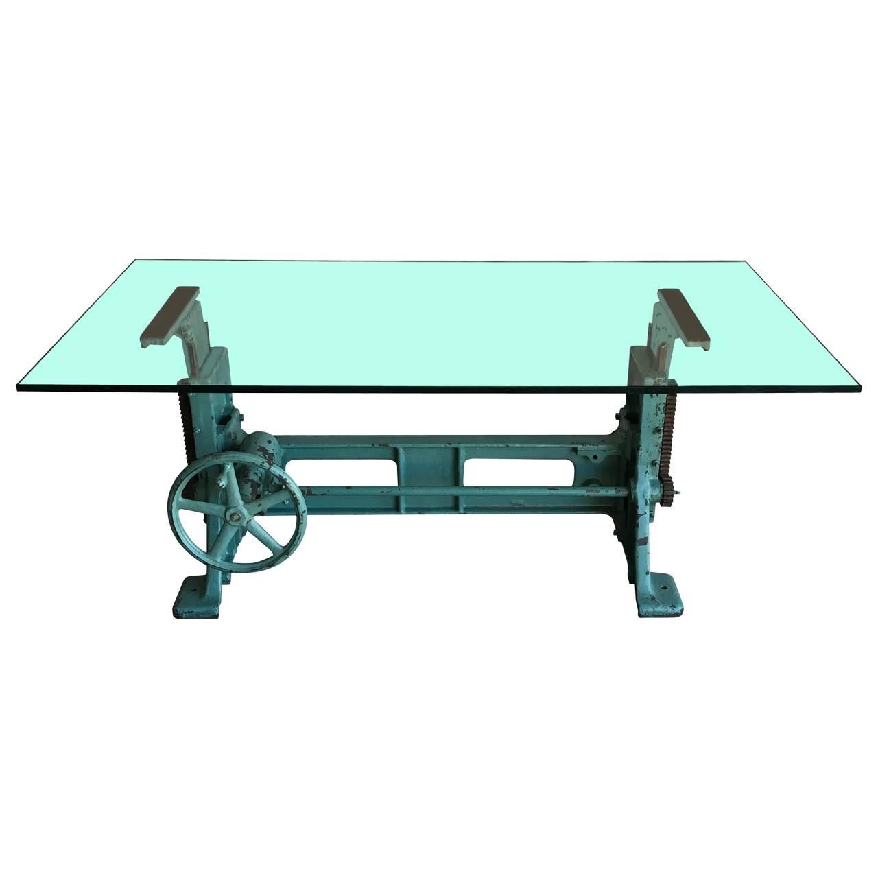 Steel Industrial Dining Table