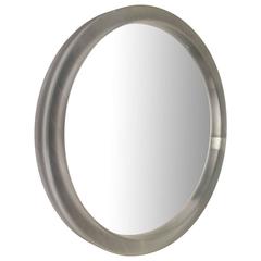 Large Round Lucite Mirror 2