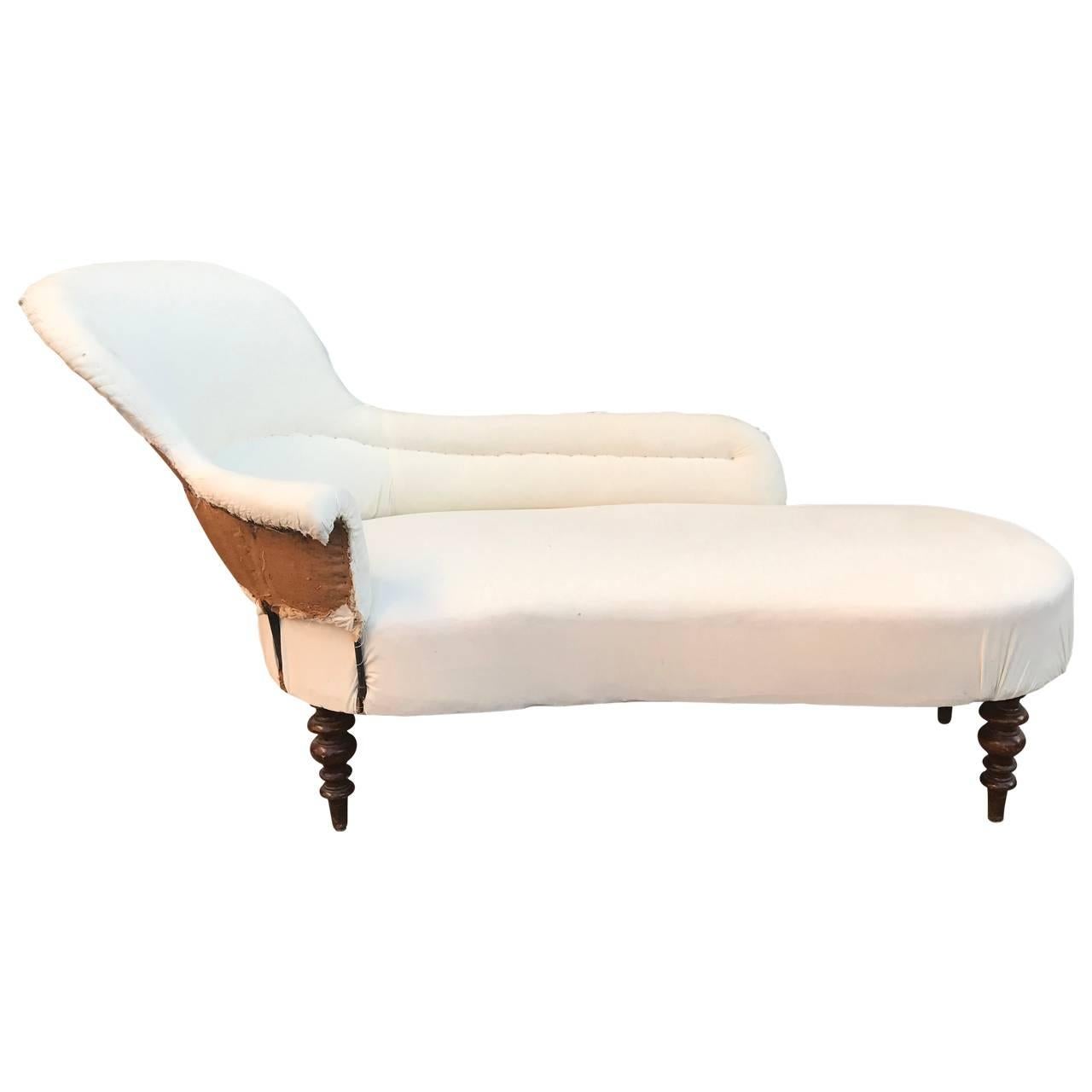 19th Century Chaise Lounge
