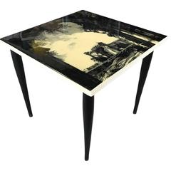 Small Fornasetti Style Side Table, 1950s 12