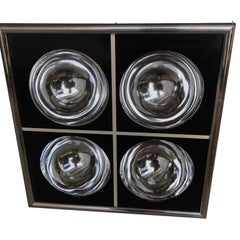 Sculpture murale Pop Art - Boîte d'ombre signée Ron Fritts