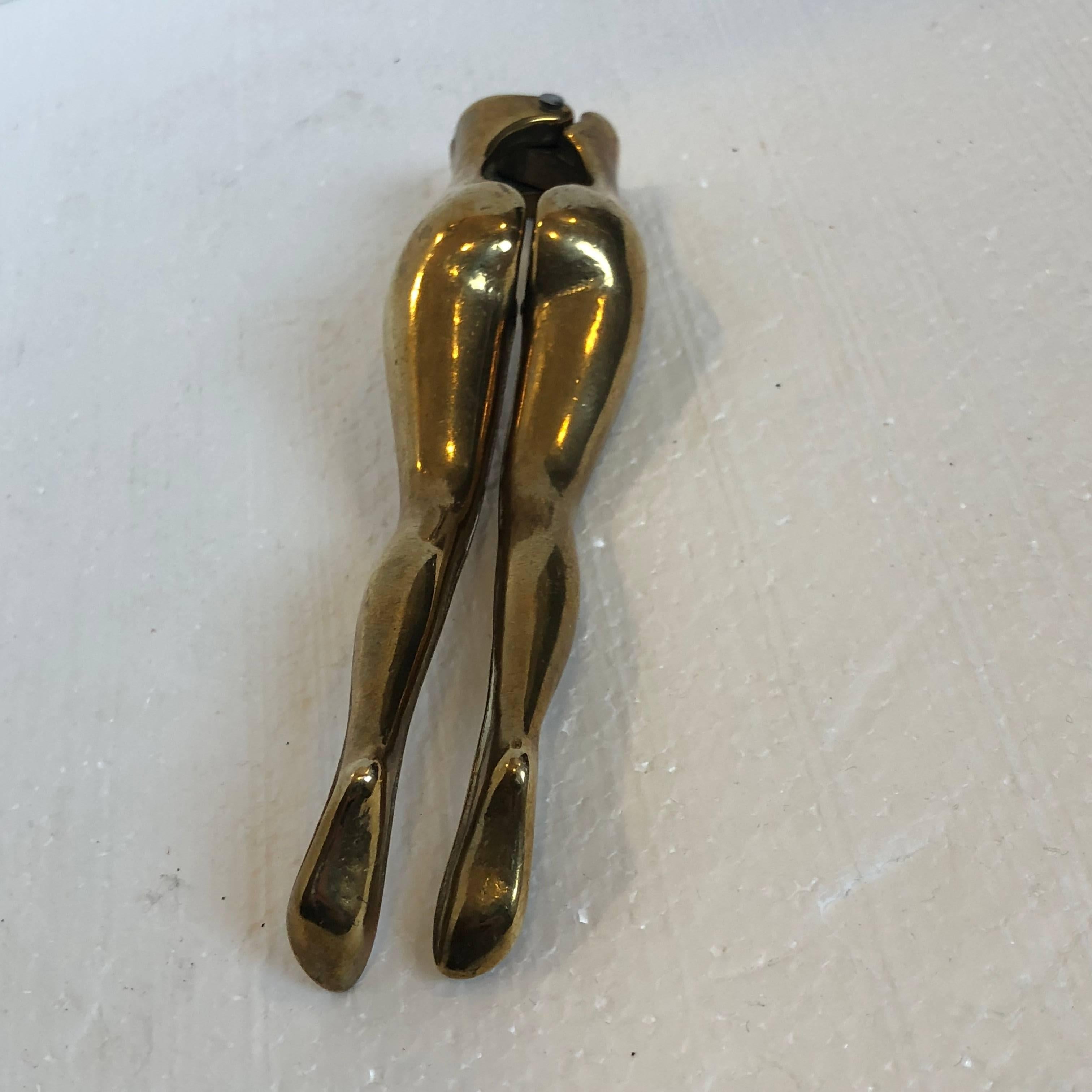 Italian Art Deco Brass Nutcracker 3