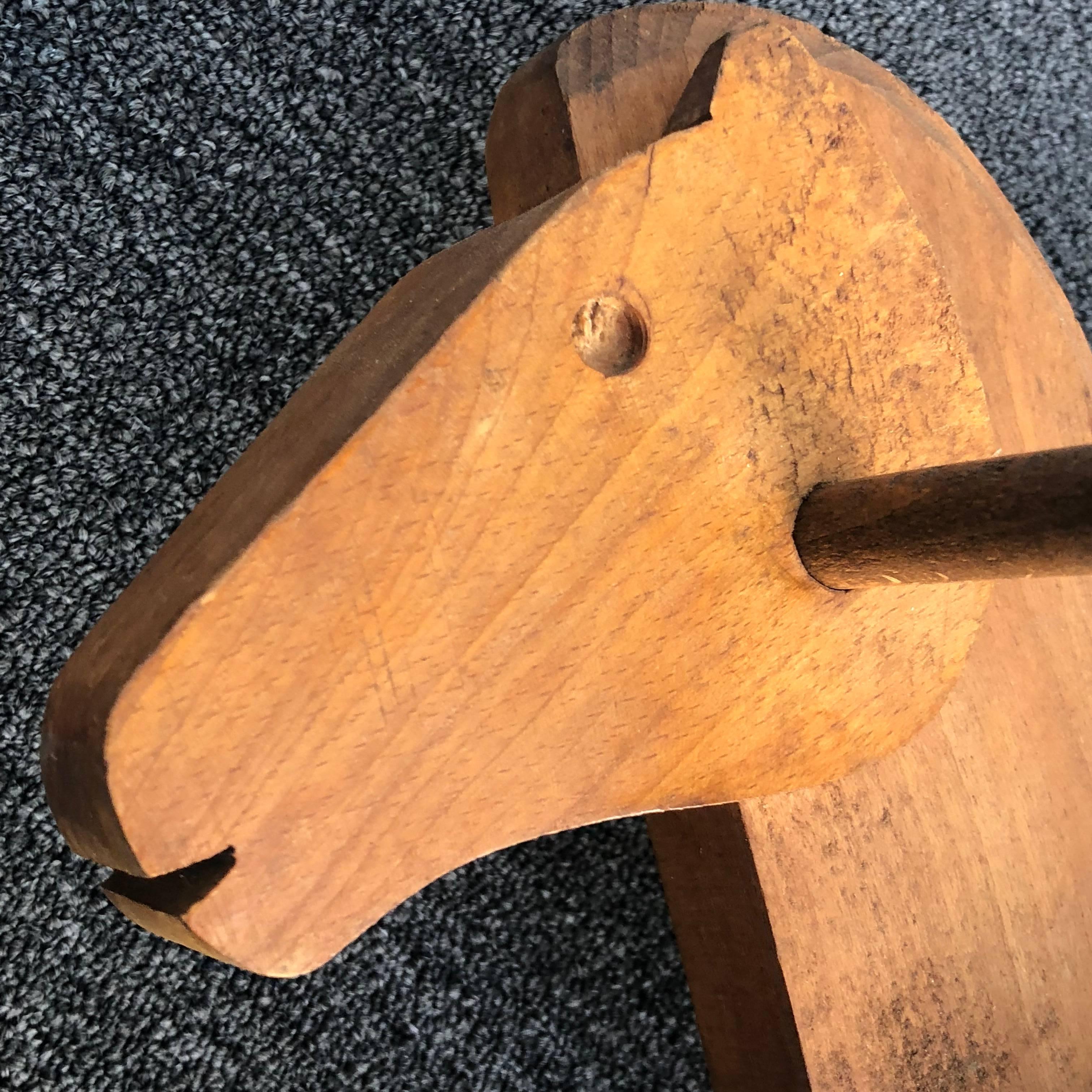 20th Century Vintage Danish Kai Bojesen Style Rocking Horse