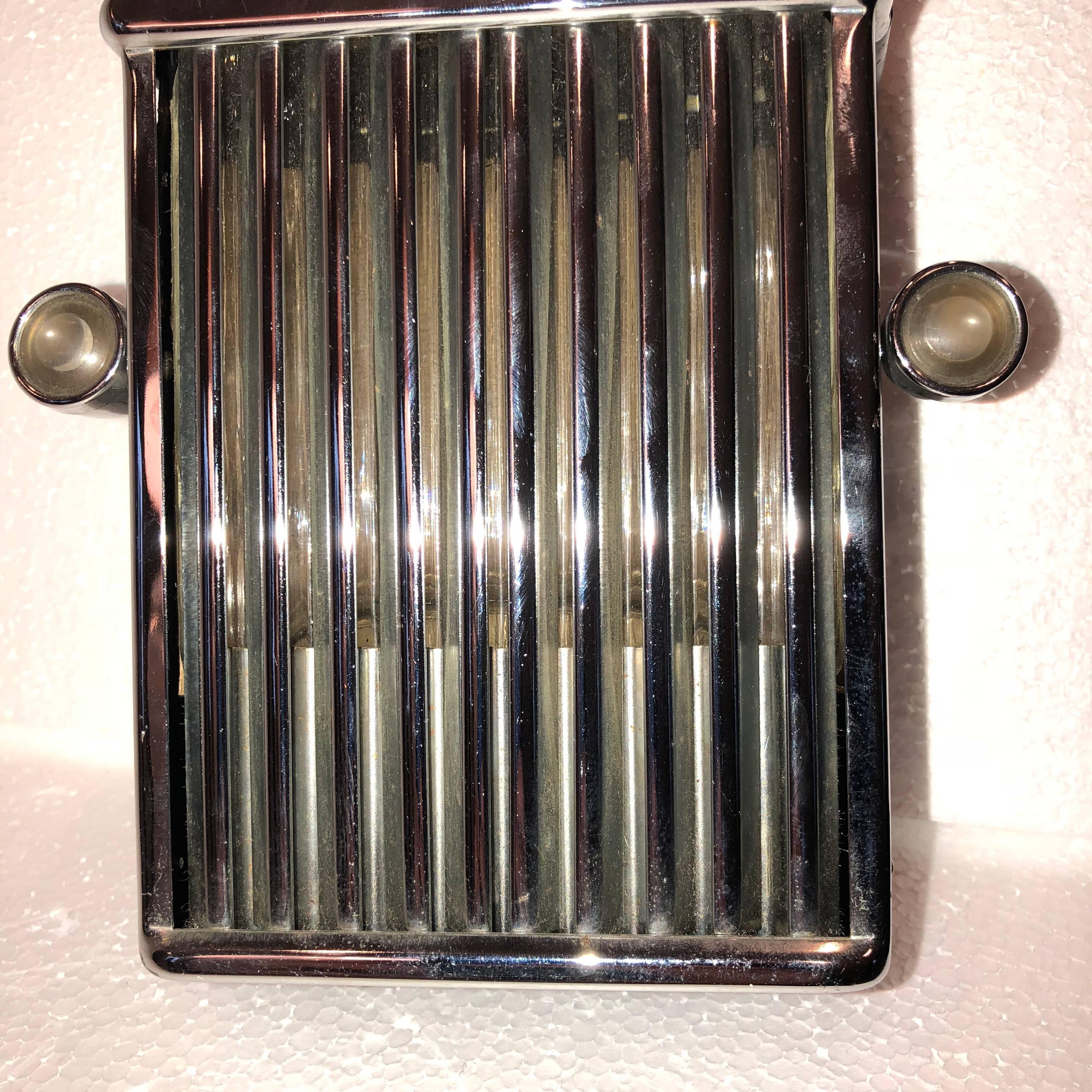 20th Century Vintage Rolls Royce Radiator Flask and Musical Box