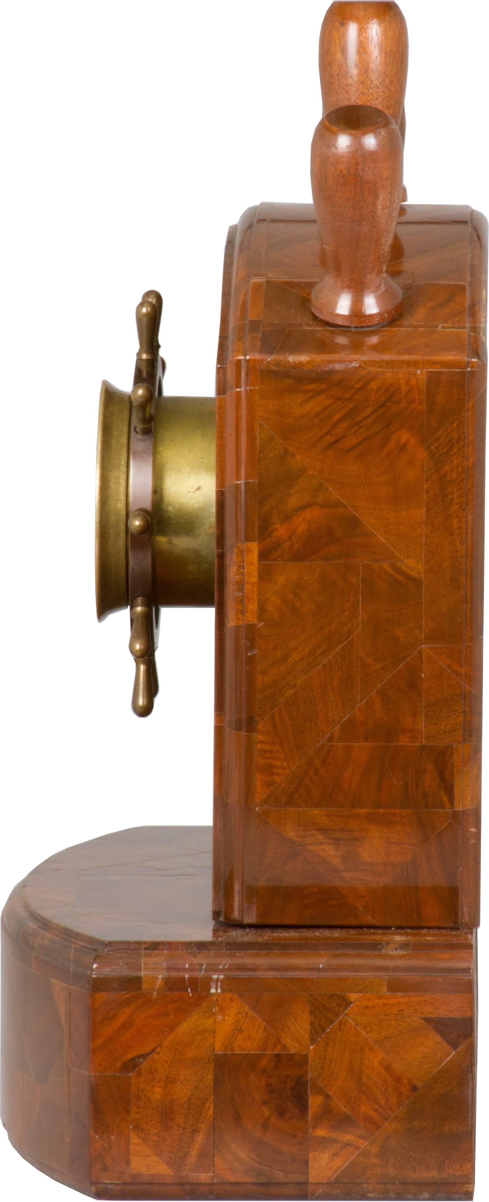 Mid-20th Century Nautical Chelsea Ship's Bell Clock For Sale