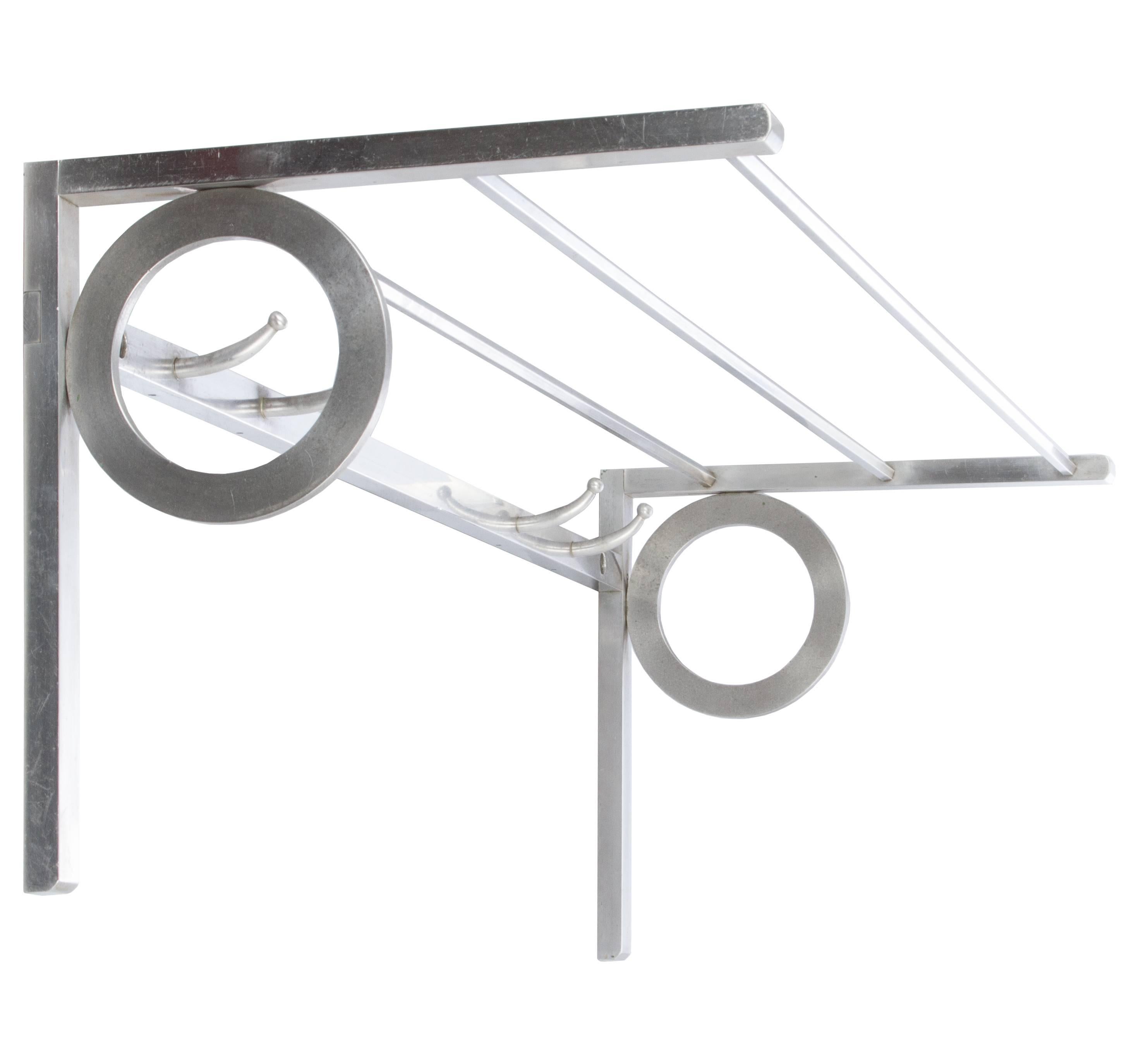 This is a great looking coat rack, very clean and modern in design.