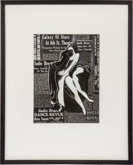 Black and White 1950s Collage of Dancers