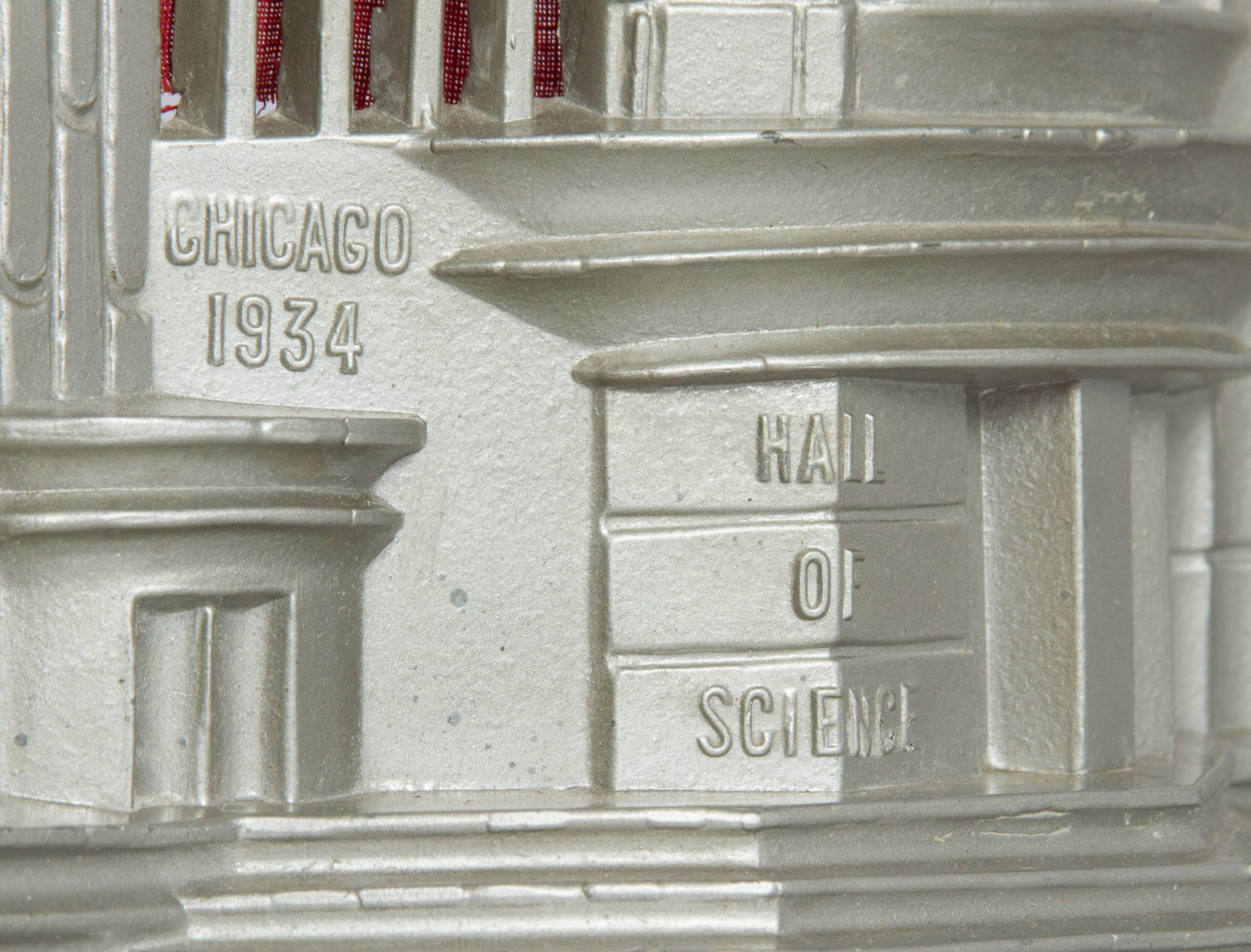 Chicago World's Fair 1934 Hall of Science Lamp, Unused 1