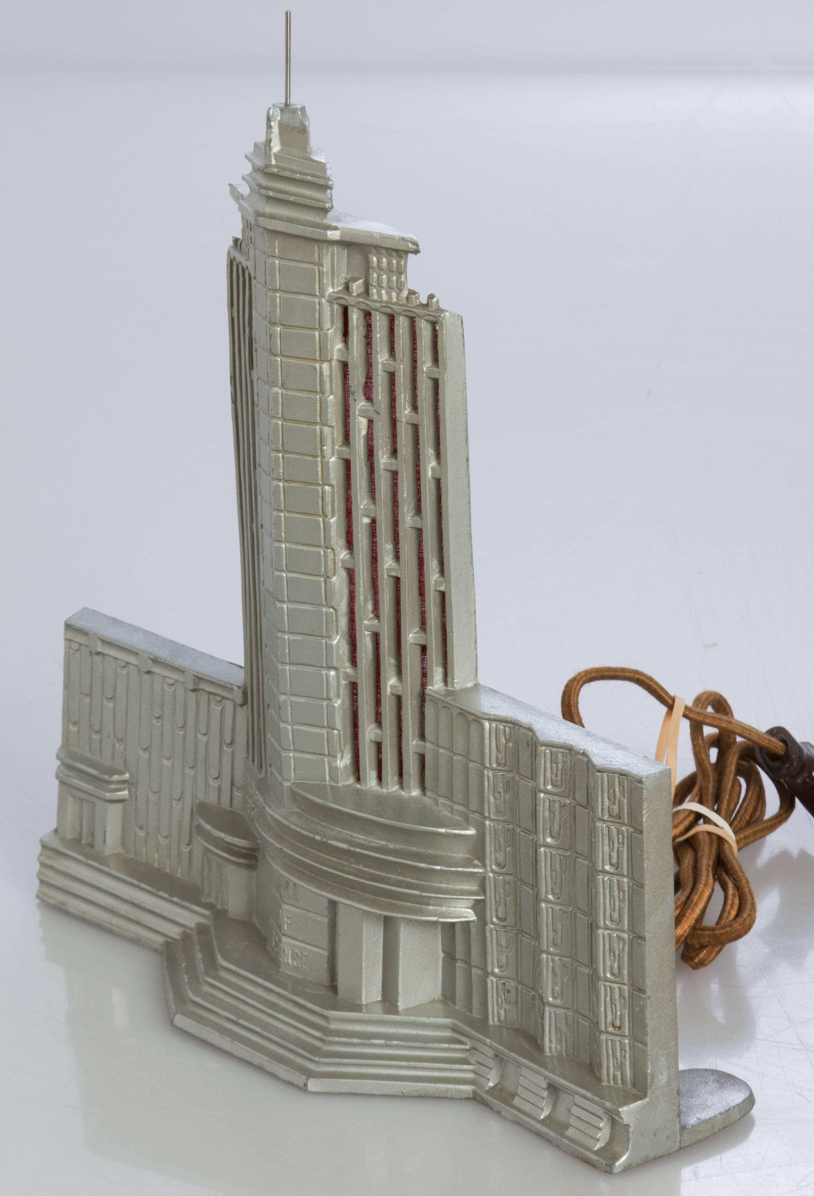 Chicago World's Fair 1934 Hall of Science Lamp, Unused 2