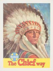 Original Sante Fe Travel Poster "The Chief Way"