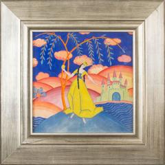 Art Deco Framed Painting