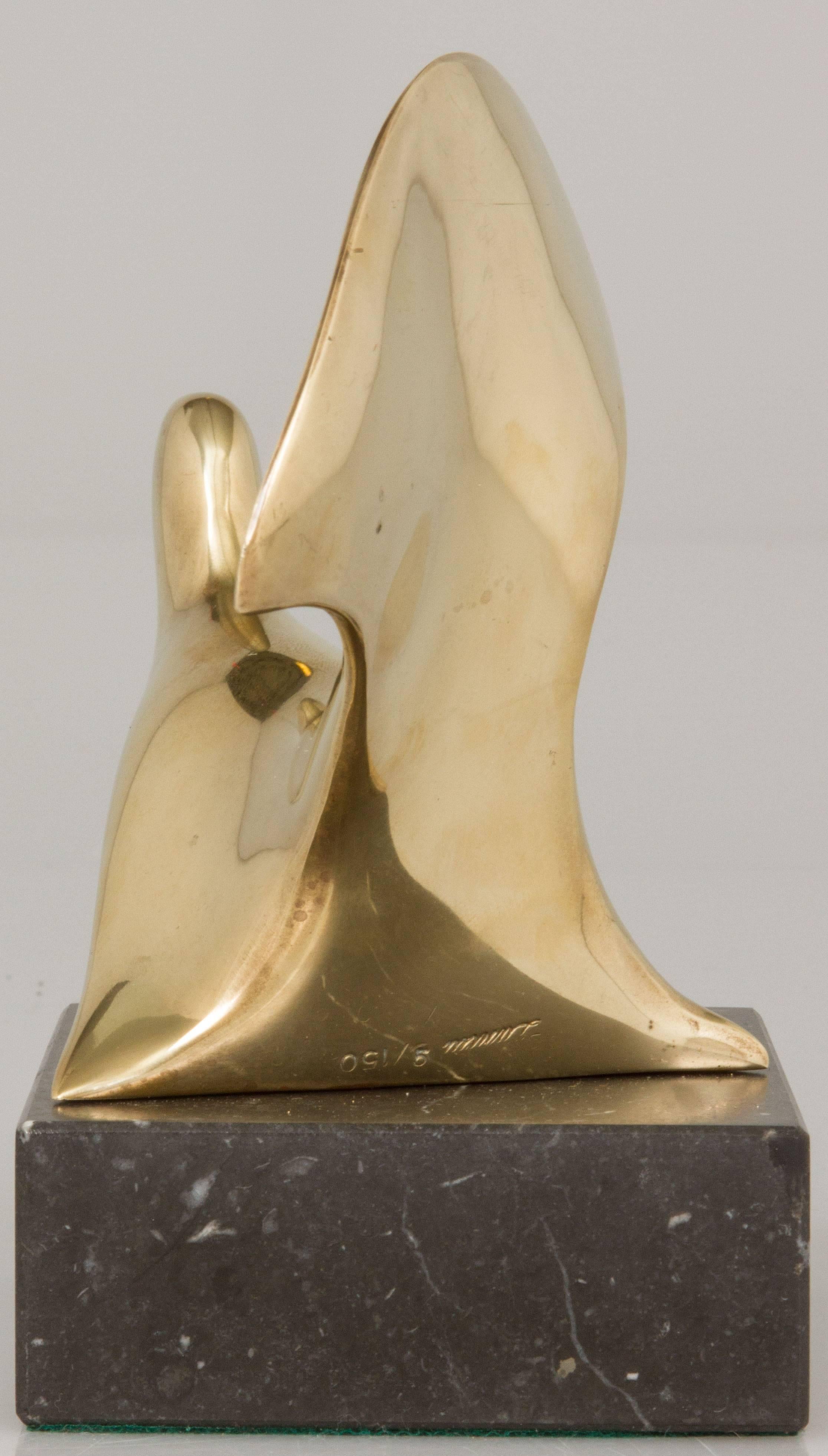 Unknown Abstract Bronze Sculpture of a Bird For Sale