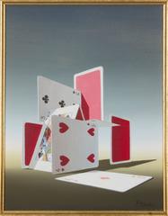"House of Cards" Painting by Norman Black