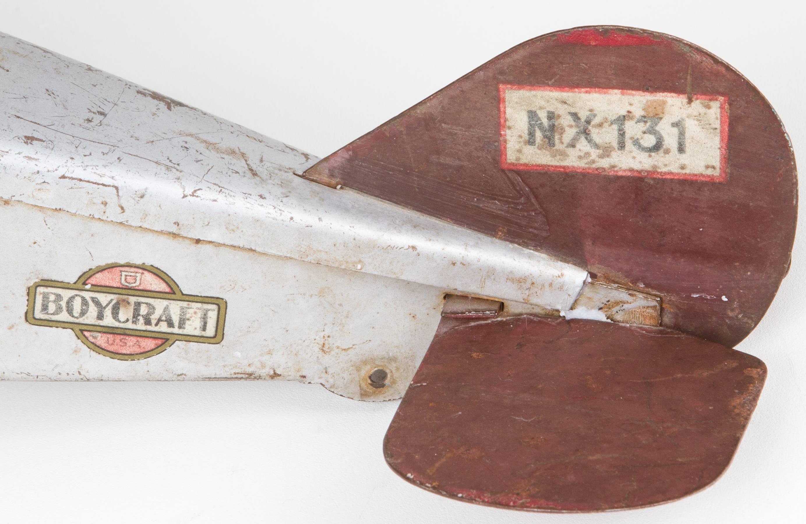 Vintage Boycraft NX-131 Trip-Prop Airplane 2